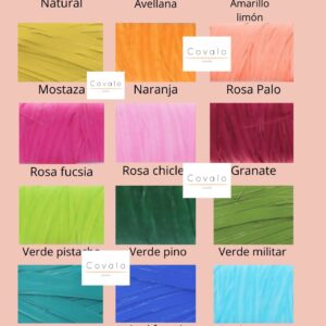 PENDIENTE RAFIA PERSONALIZADO