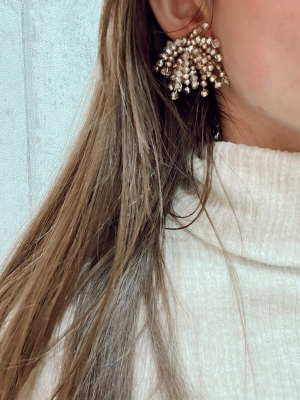 PENDIENTES CARIVA DORADOS - Imagen 4