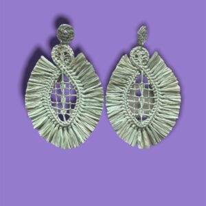 PENDIENTES BORA VERDE AGUA